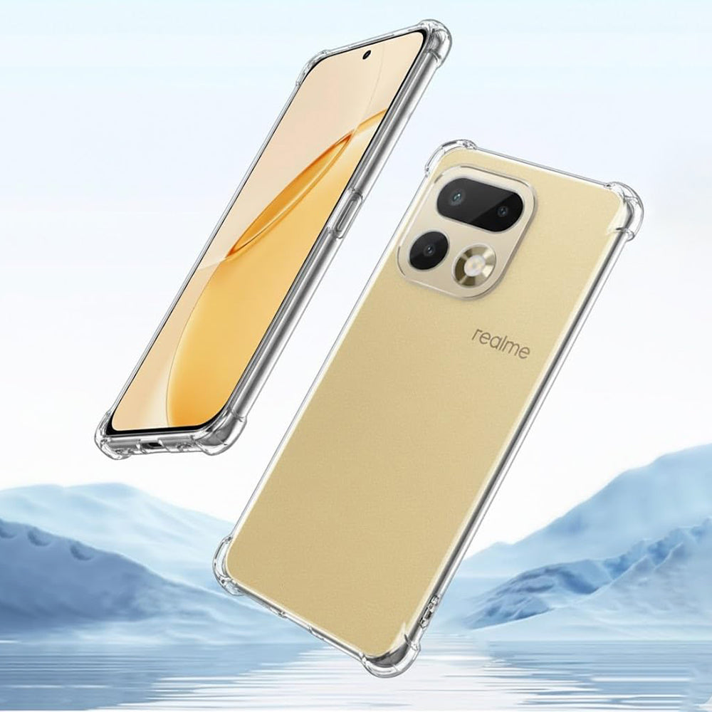 Калъф за Realme 16 Pro+, Techsuit, Shockproof Clear, Прозрачен