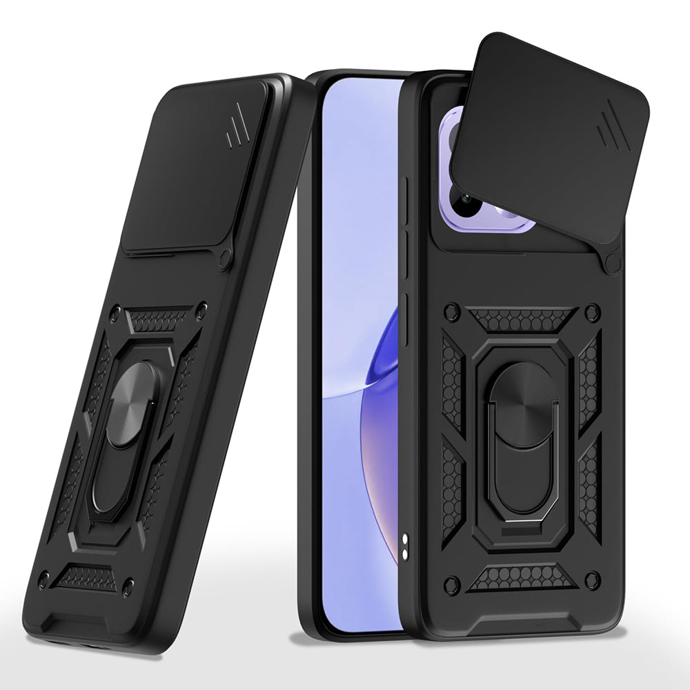 Калъф за Realme 16 Pro, Techsuit, CamShield, Черен