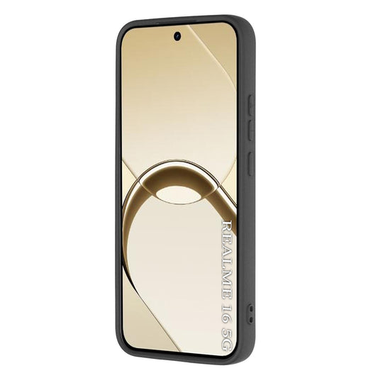 Калъф за Realme 16, Techsuit, SoftFlex, Черен