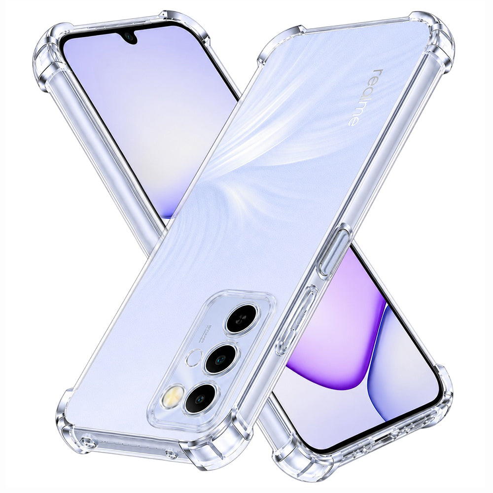 Калъф за Realme C100 5G, Techsuit, противоударен прозрачен, прозрачен
