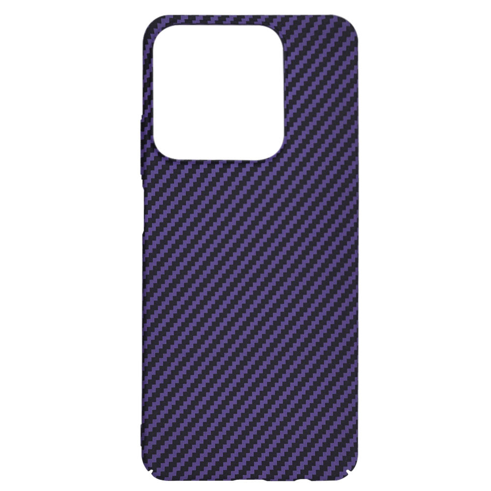 Калъф за Realme C63 / C61, Techsuit, Carbonite FiberShell, лилав