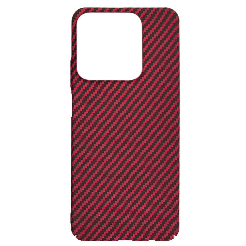 Калъф за Realme C63 / C61, Techsuit, Carbonite FiberShell, Червен