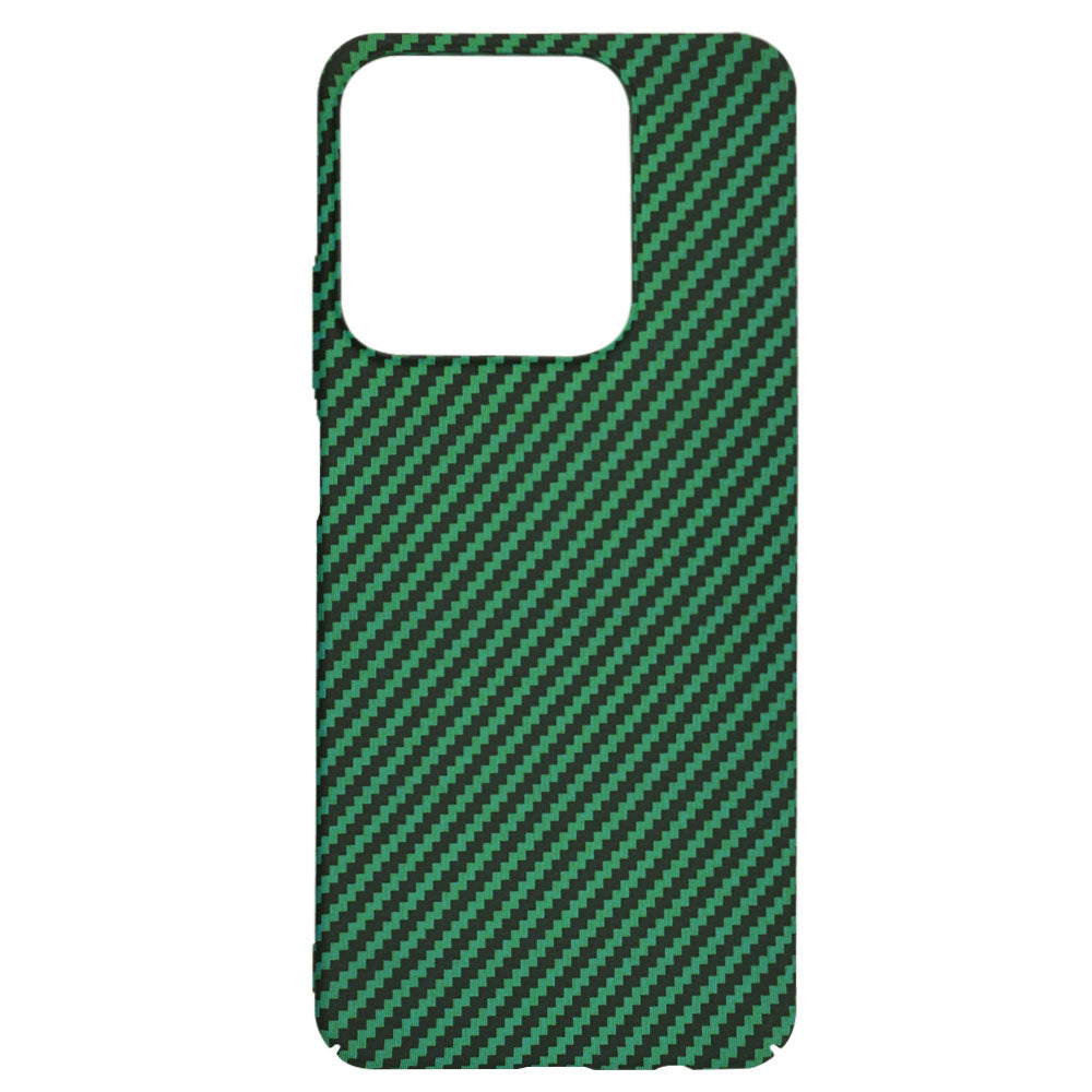 Калъф за Realme C63 / C61, Techsuit, Carbonite FiberShell, Зелен