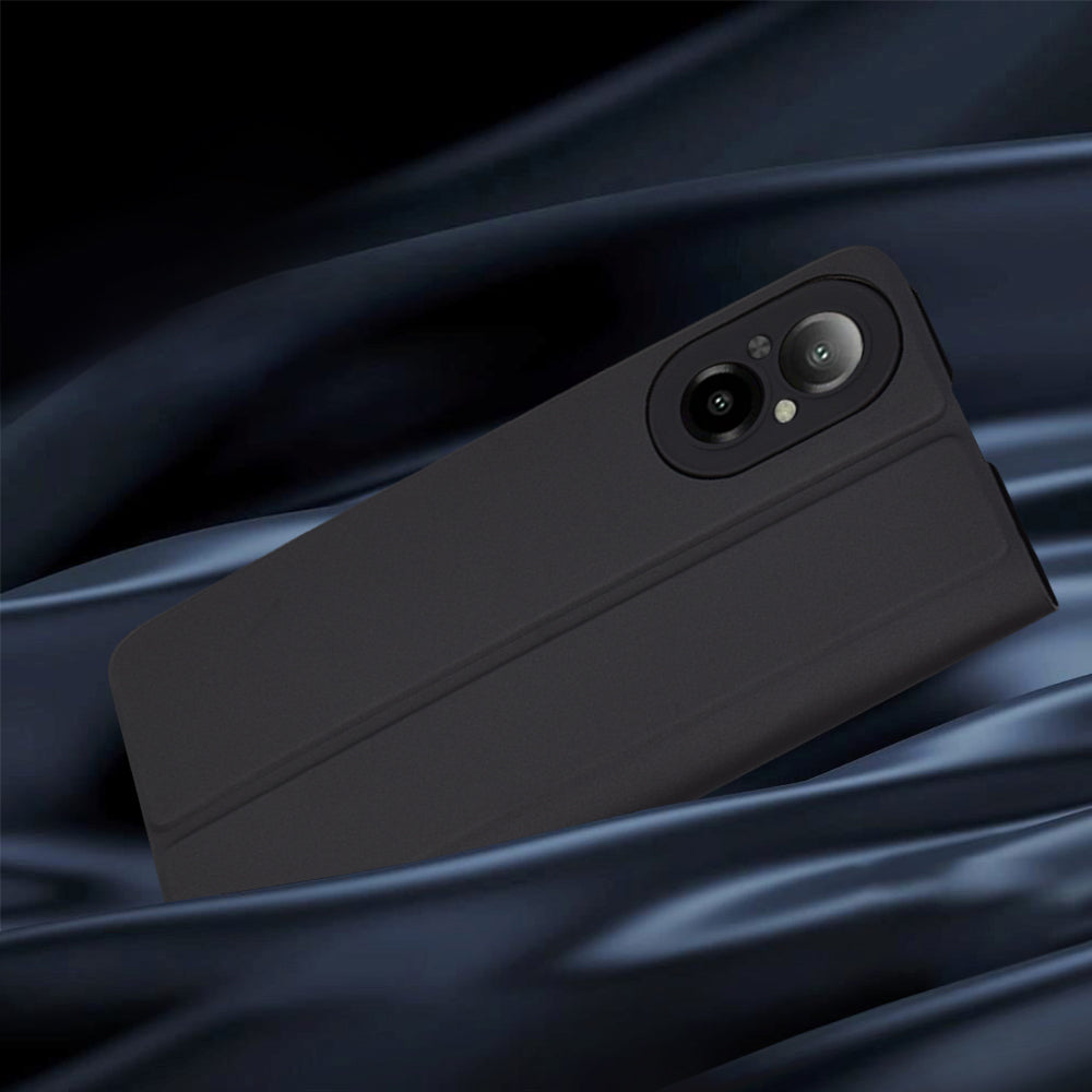 Калъф за Realme C67 4G, Techsuit, Magskin Book, Черен