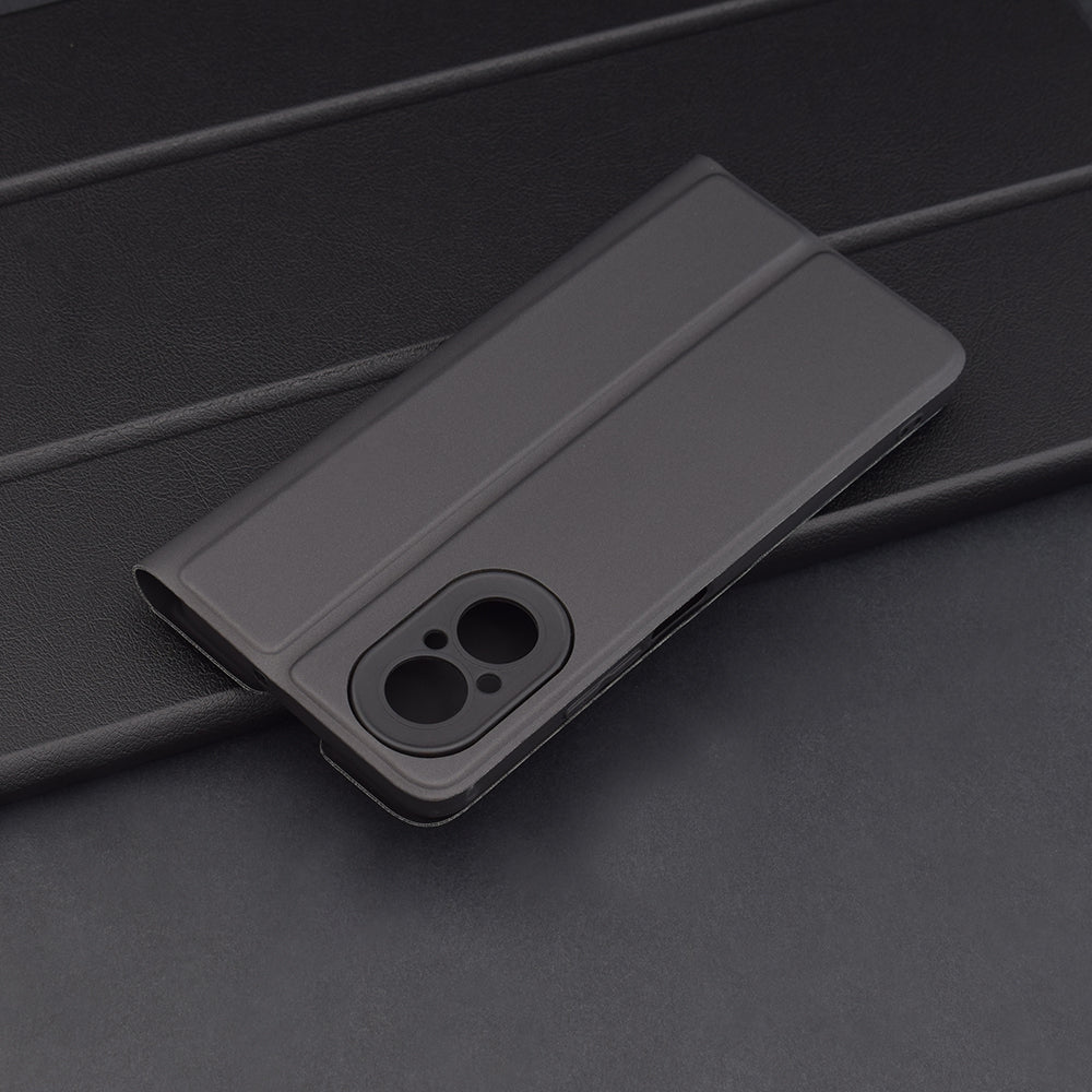 Калъф за Realme C67 4G, Techsuit, Magskin Book, Черен
