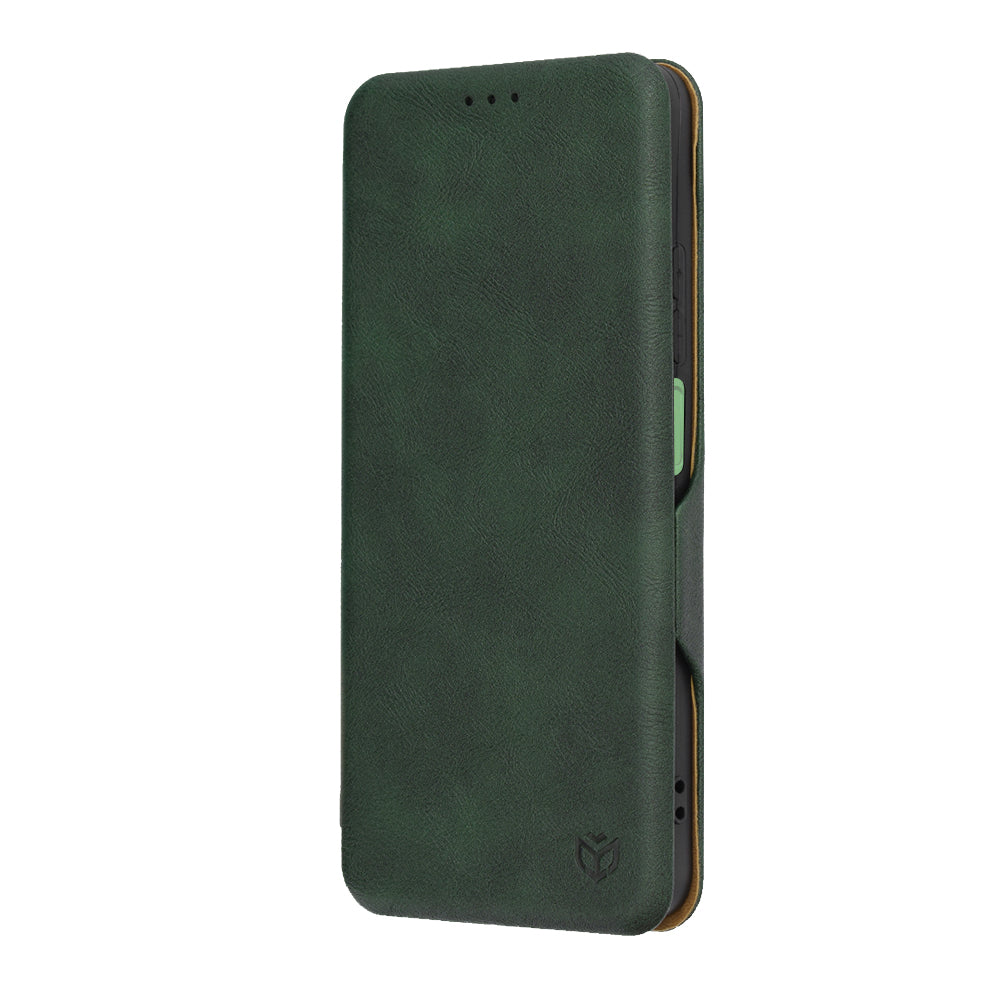 Калъф за Realme C67 4G, Techsuit, Safe Wallet Plus, Зелен