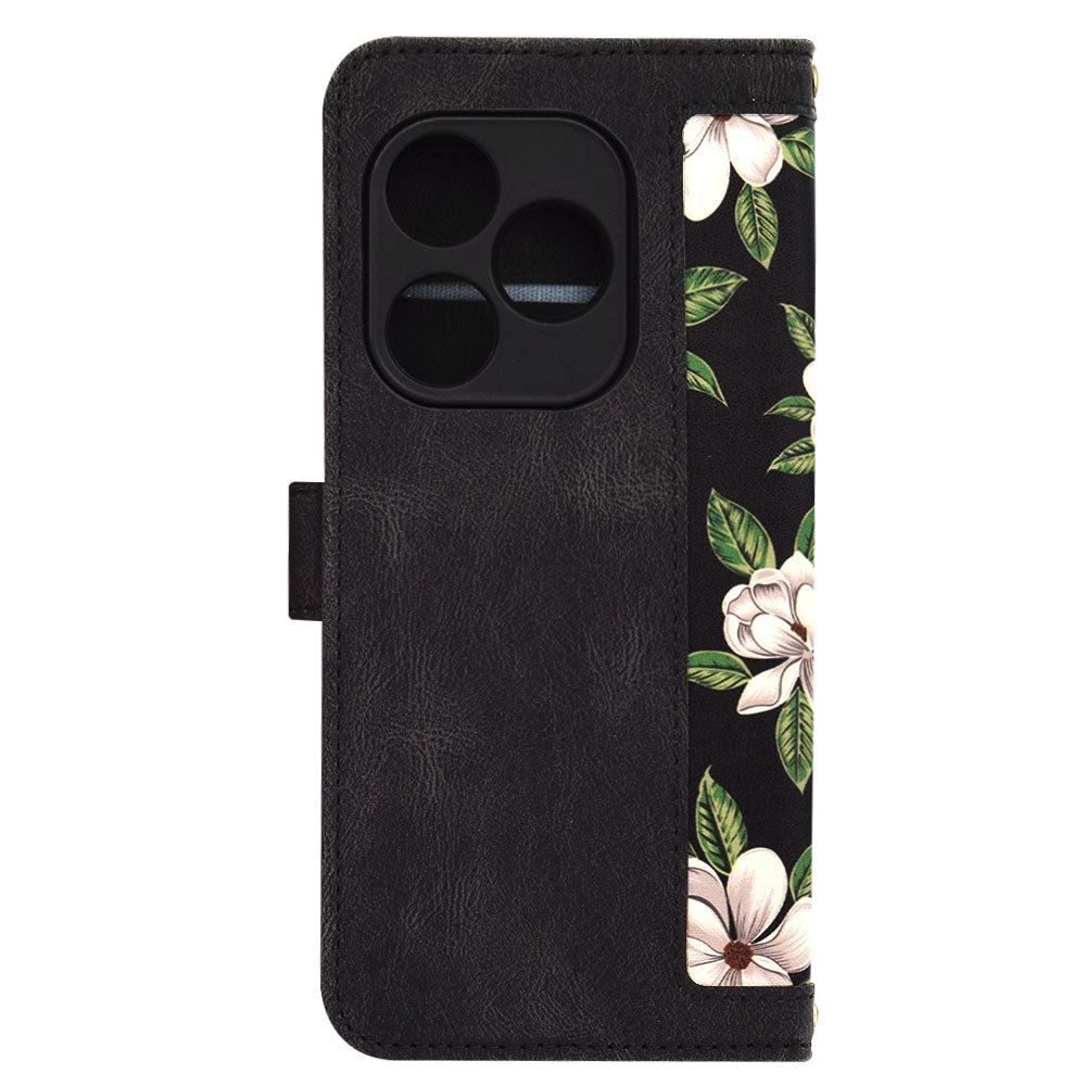 Калъф за Realme GT 6T / GT 6, Techsuit, FlipCraft, Черен