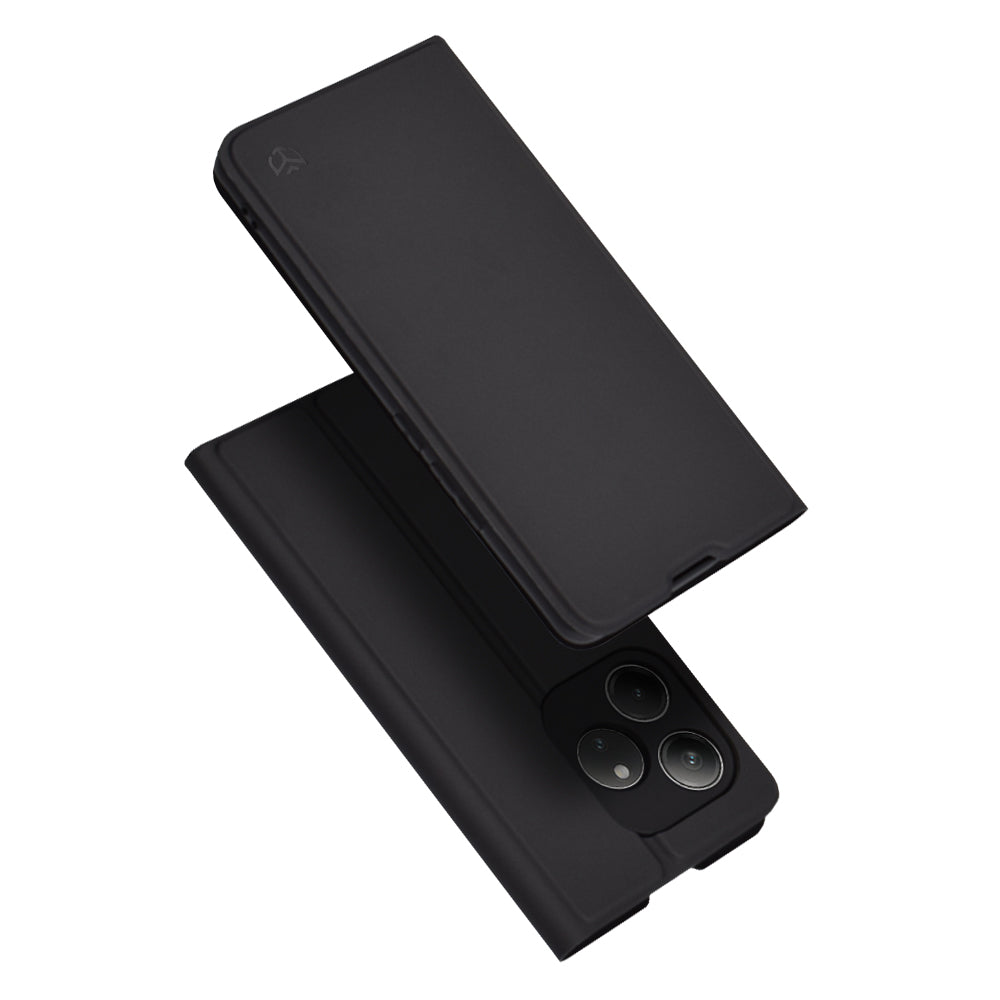 Калъф за Realme GT 6T / GT 6, Techsuit, Magskin Book, Черен