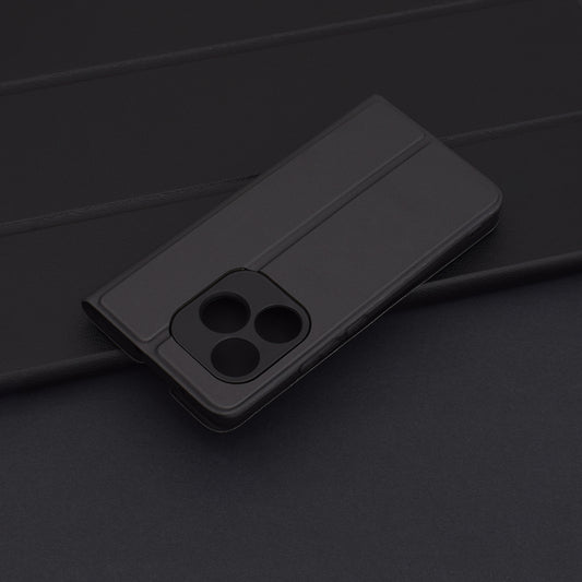 Калъф за Realme GT 6T / GT 6, Techsuit, Magskin Book, Черен