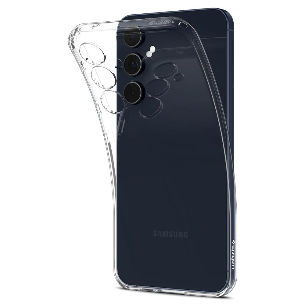 Калъф за Samsung Galaxy A55 5G A556, Spigen, Liquid Crystal, Прозрачен ACS07537