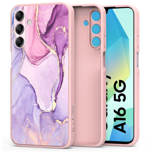 Калъф за Samsung Galaxy A16 5G A166 / A16 4G A165, Tech-Protect, Icon, Purple