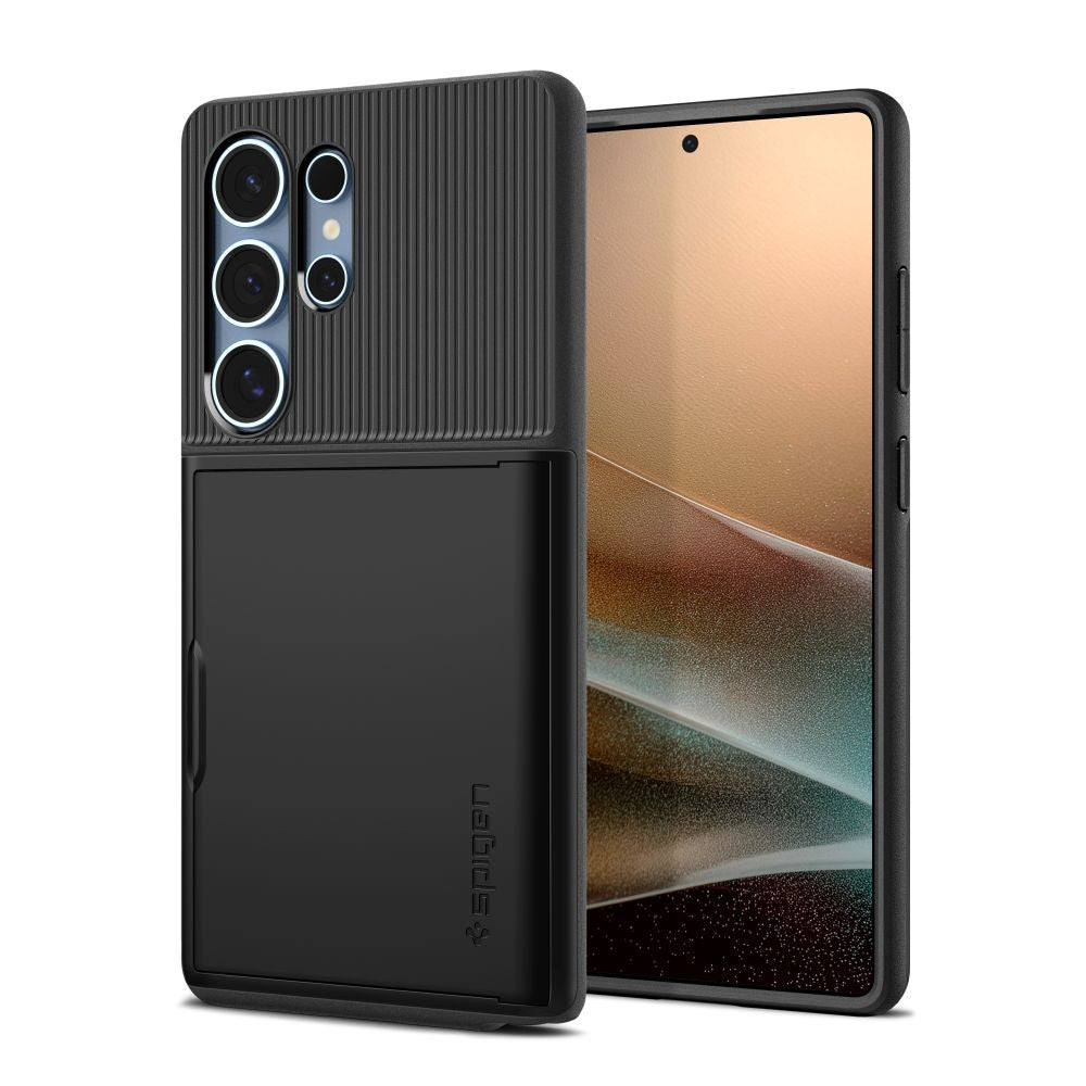 Калъф за Samsung Galaxy S25 Ultra S938, Spigen, Slim Armor CS, Черен ACS08967