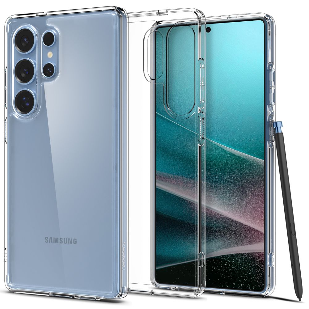 Калъф за Samsung Galaxy S25 Ultra S938, Spigen, Ultra Hybrid, Прозрачен ACS08961