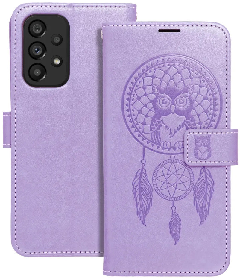 Калъф за Samsung Galaxy A52s 5G A528 / A52 5G A526 / A52 A525, OEM, MEZZO Dream Catcher, Лилав