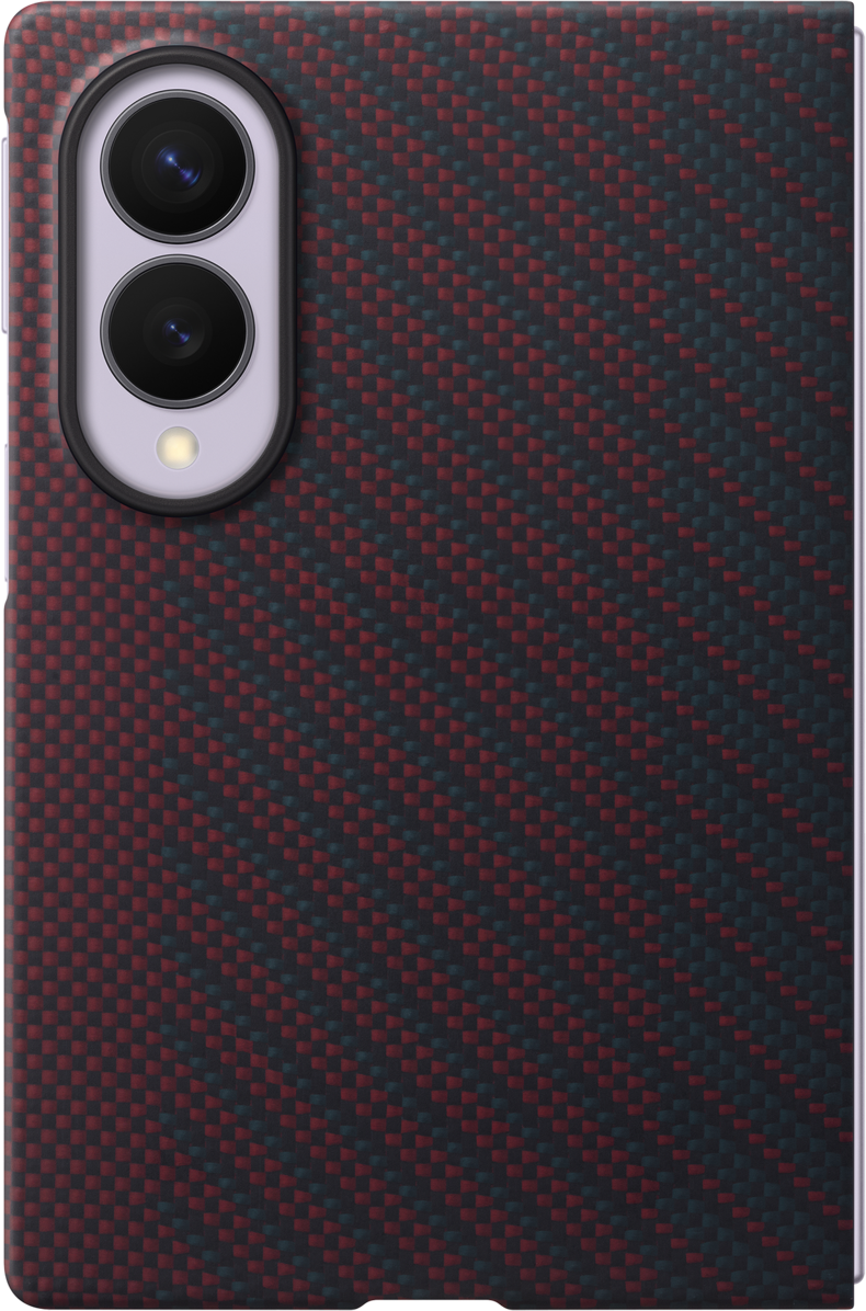 Калъф за Samsung Galaxy Z Fold8 F971, Carbon Magnet Case, Червен EF-KF971SREGWW