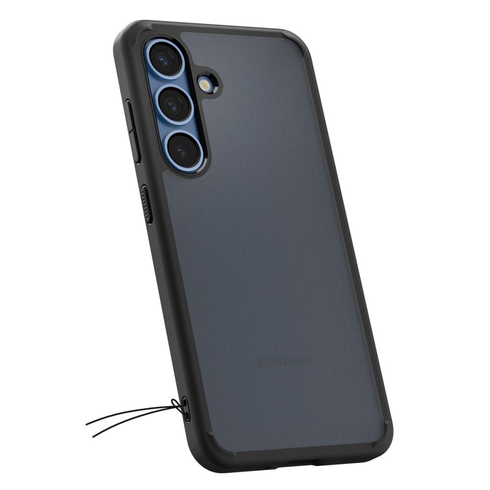 Калъф за Samsung Galaxy S25 S931, Spigen, Ultra Hybrid, Черен сатен ACS09007