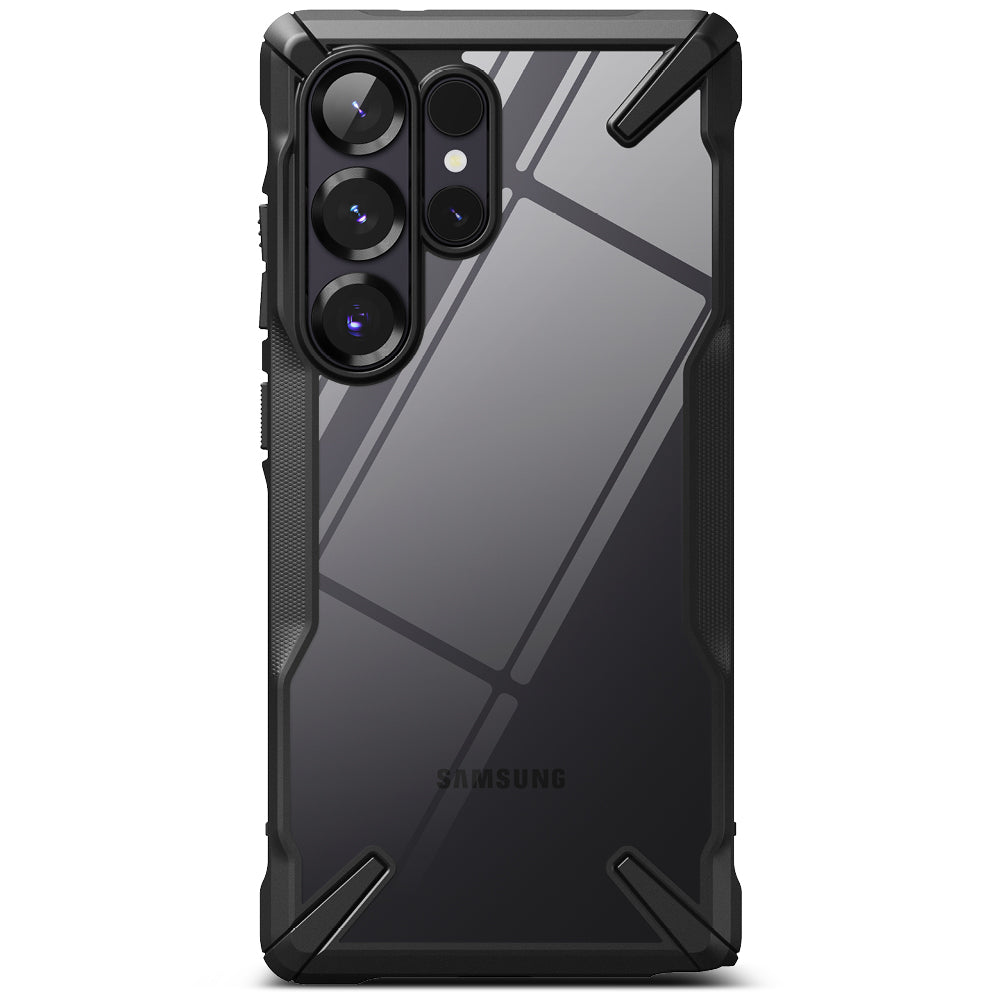 Калъф за Samsung Galaxy S25 Ultra S938, Ringke, Fusion X, Черен