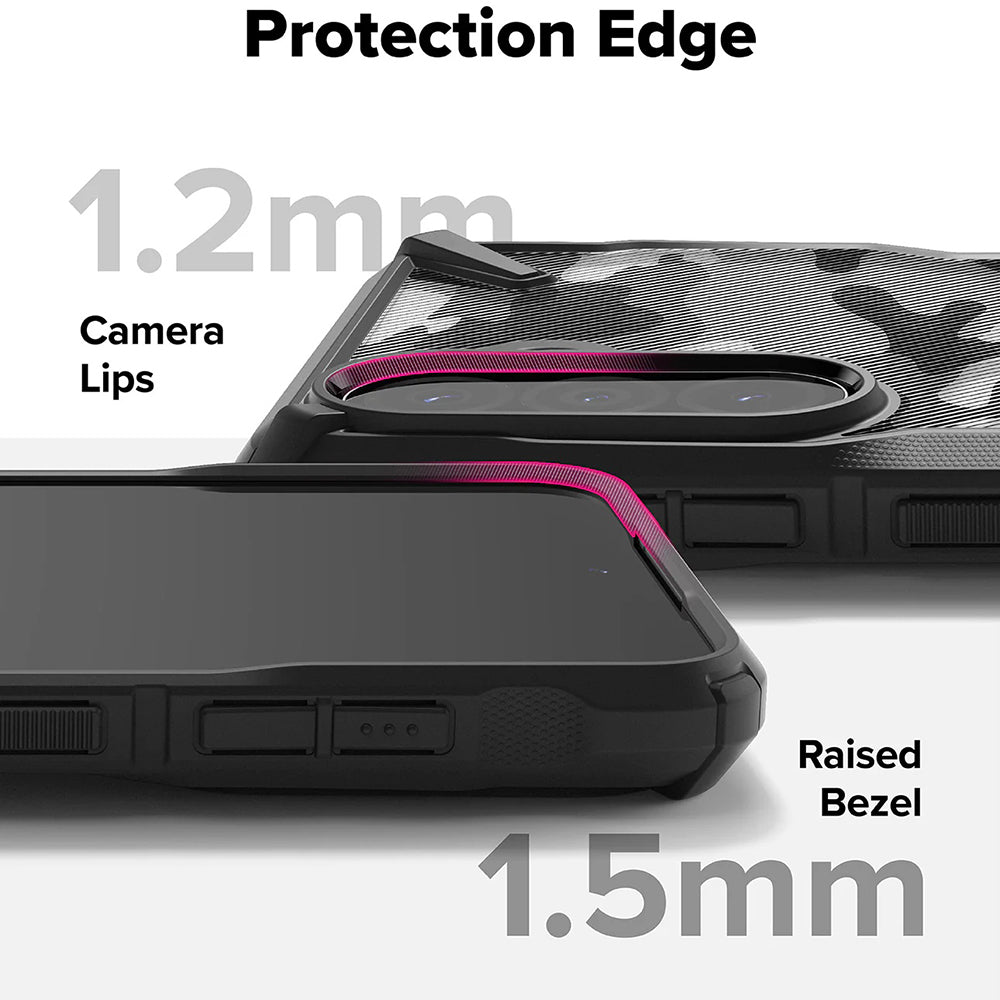 Калъф за Samsung Galaxy A56 A566 / A36 A366, Ringke, Fusion X Camo, Черен