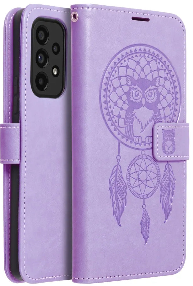 Калъф за Samsung Galaxy A52s 5G A528 / A52 5G A526 / A52 A525, OEM, MEZZO Dream Catcher, Лилав