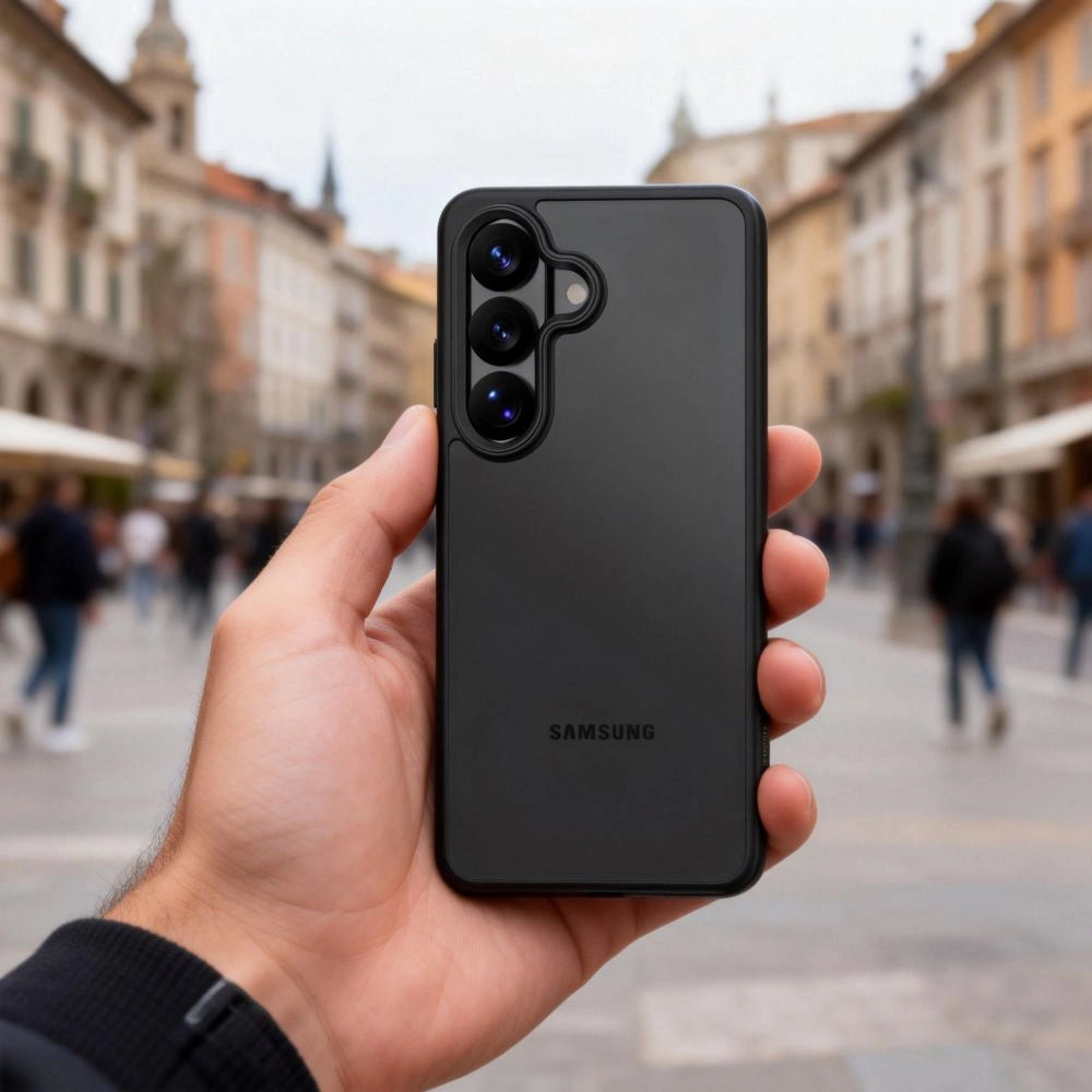 Калъф за Samsung Galaxy A57 5G, Tech-Protect, Magmat, Матиран Черен
