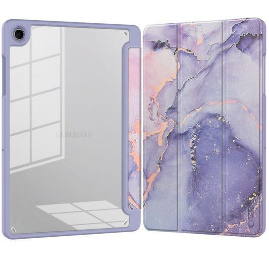 Калъф за Samsung Galaxy Tab A11 / Tab A9, Tech-Protect, SC PEN Hybrid, Виолетов