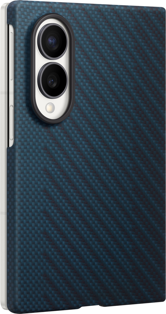 Калъф за Samsung Galaxy Z Fold8 F971, Carbon Magnet Case, Тъмносин EF-KF971SNEGWW