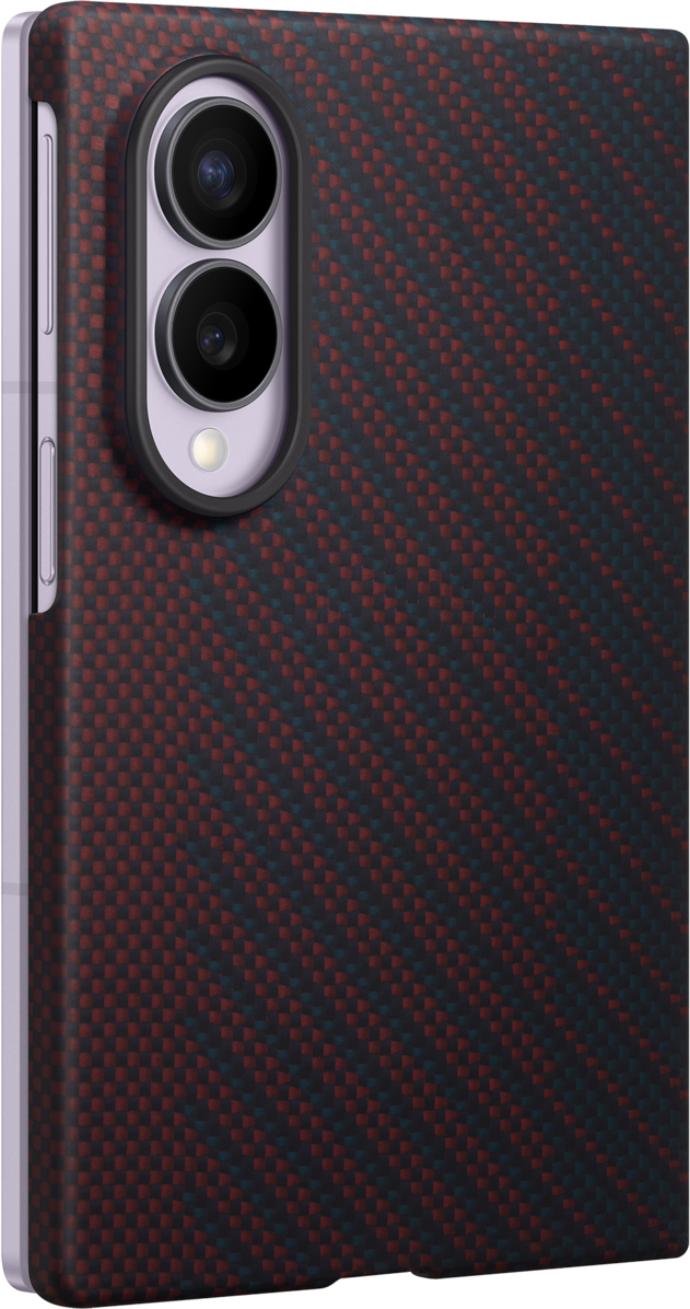 Калъф за Samsung Galaxy Z Fold8 F971, Carbon Magnet Case, Червен EF-KF971SREGWW
