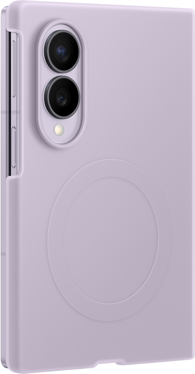 Калъф за Samsung Galaxy Z Fold8 F971, силиконов магнитен калъф, лилав EF-EF971CVEGWW