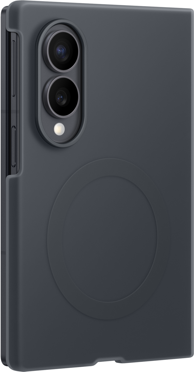 Калъф за Samsung Galaxy Z Fold8 F971, силиконов магнитен калъф, черен EF-EF971CBEGWW