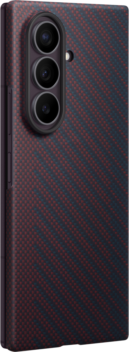 Калъф за Samsung Galaxy Z Fold8 Ultra F976, Carbon Magnet Case, Червен EF-KF976SREGWW