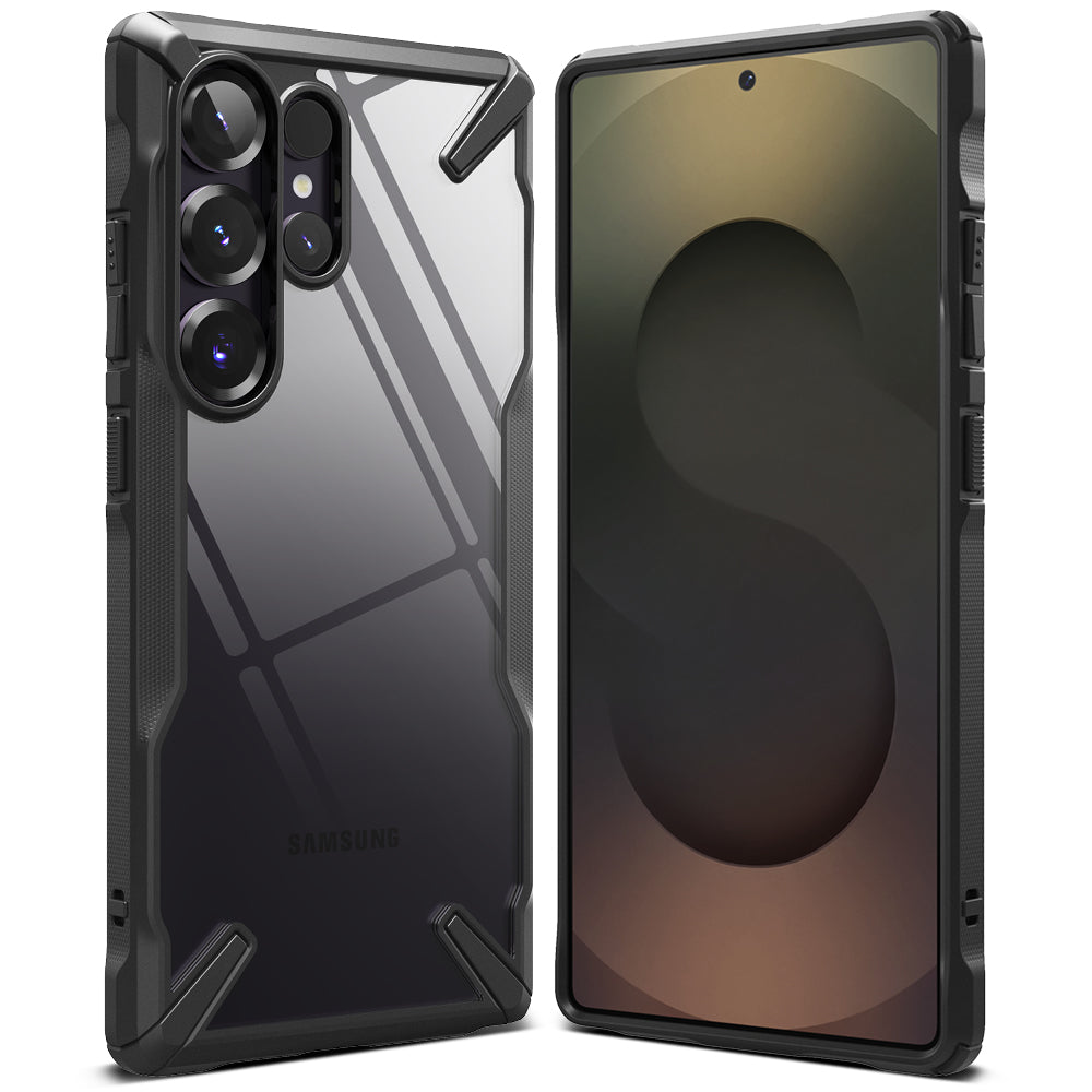 Калъф за Samsung Galaxy S25 Ultra S938, Ringke, Fusion X, Черен