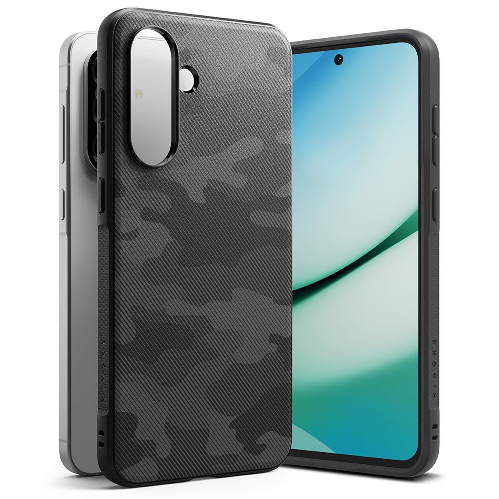Калъф за Samsung Galaxy A36 A366, Ringke, Onyx Camo, Черен