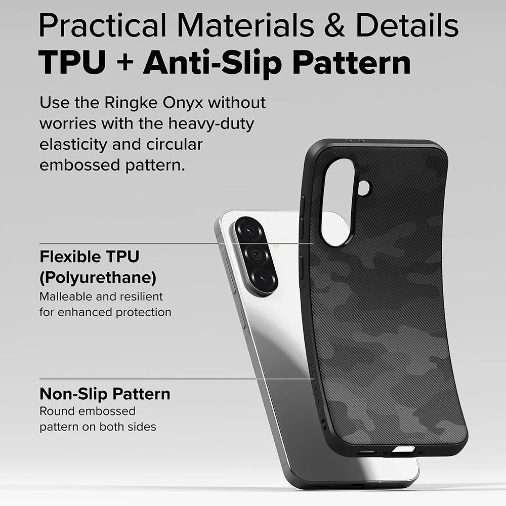 Калъф за Samsung Galaxy A56 A566 / A36 A366, Ringke, Onyx Camo, Черен