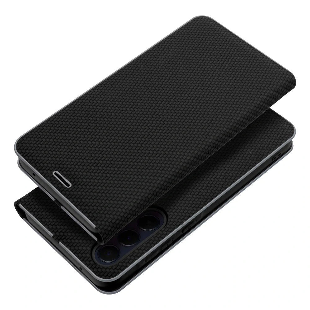 Калъф за Samsung Galaxy A36 A366, OEM, Luna Carbon, Черен