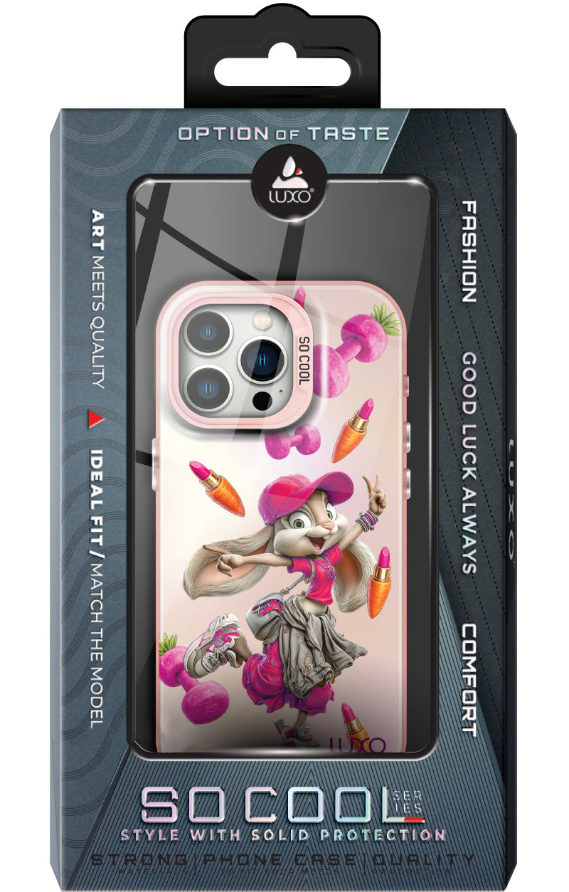 Калъф за Samsung Galaxy A55 5G A556, LUXO So CooL, ArcadiA Rabbit, Многоцветен