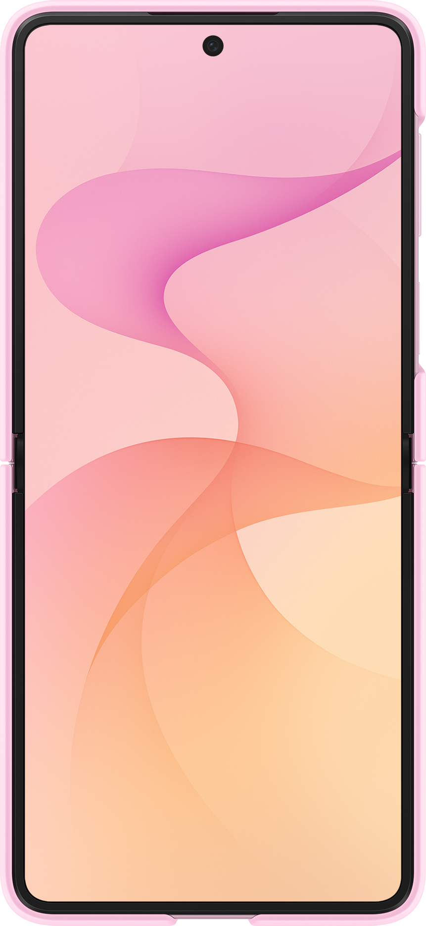 Калъф за Samsung Galaxy Z Flip8 F776, силиконов магнитен пръстен, розов EF-EF776CVEGWW
