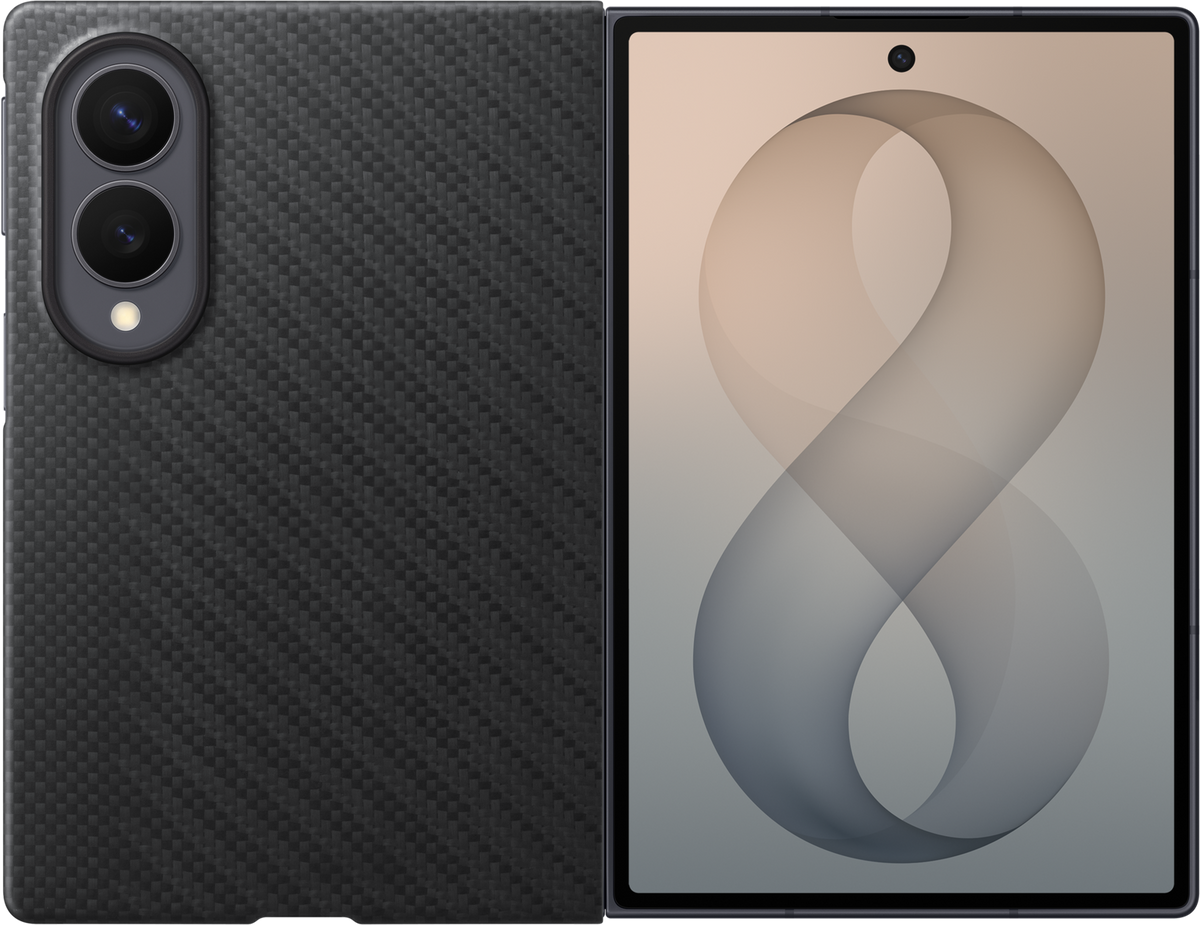 Калъф за Samsung Galaxy Z Fold8 F971, Carbon Magnet Case, Черен EF-KF971SBEGWW