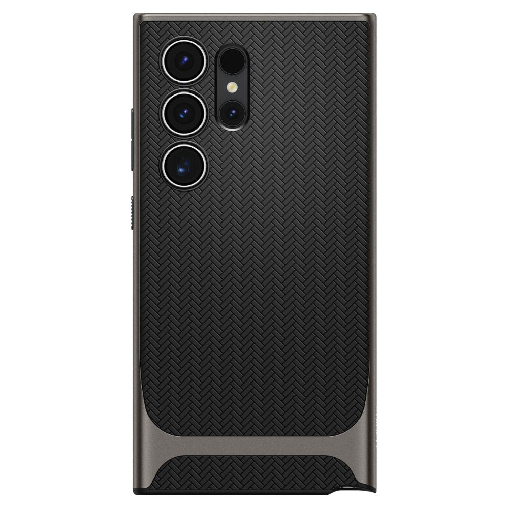 Калъф за Samsung Galaxy S24 Ultra S928, Spigen, Neo Hybrid, Сив ACS07305