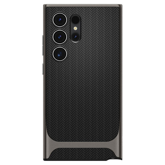 Калъф за Samsung Galaxy S24 Ultra S928, Spigen, Neo Hybrid, Сив ACS07305