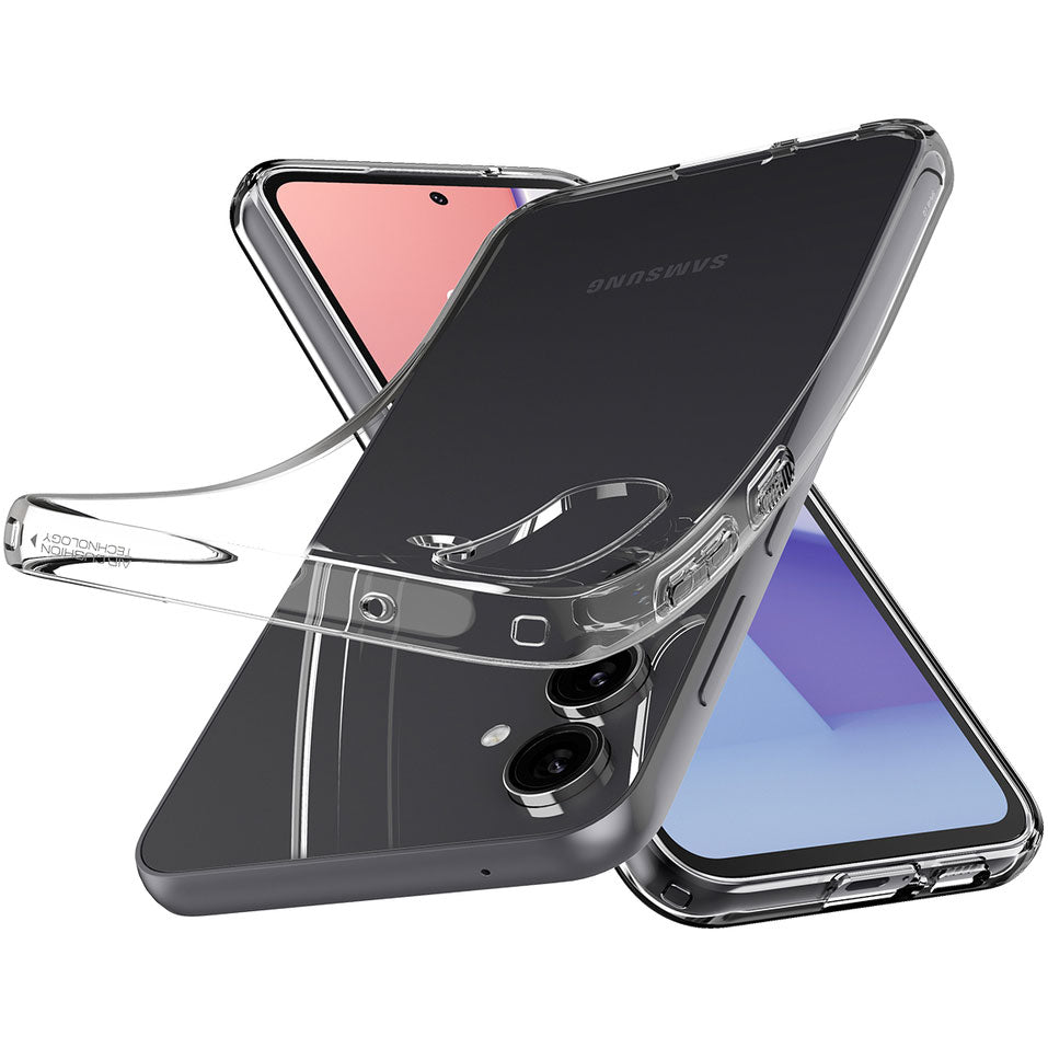 Калъф за Samsung Galaxy S23 FE S711, Spigen, с течен кристал, прозрачен ACS06369