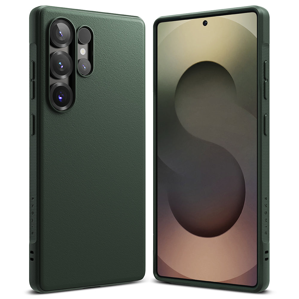 Калъф за Samsung Galaxy S25 Ultra S938, Ringke, Onyx, зелен