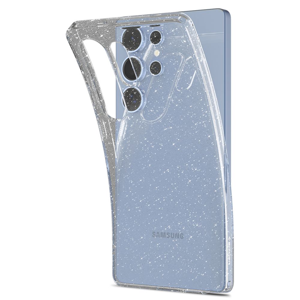 Калъф за Samsung Galaxy S25 Ultra S938, Spigen, Liquid Crystal Glitter, Прозрачен ACS08950