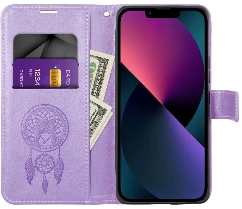 Калъф за Samsung Galaxy A52s 5G A528 / A52 5G A526 / A52 A525, OEM, MEZZO Dream Catcher, Лилав