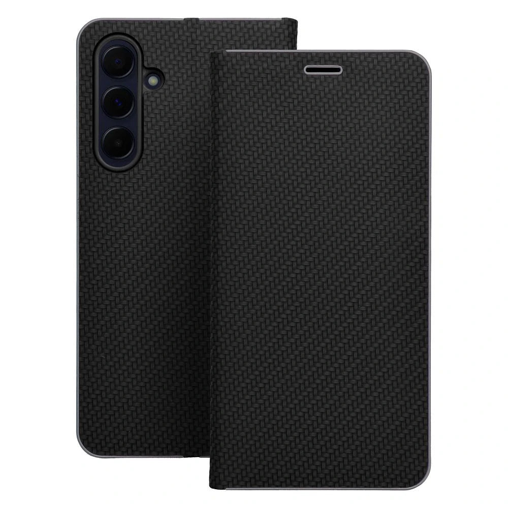 Калъф за Samsung Galaxy A36 A366, OEM, Luna Carbon, Черен