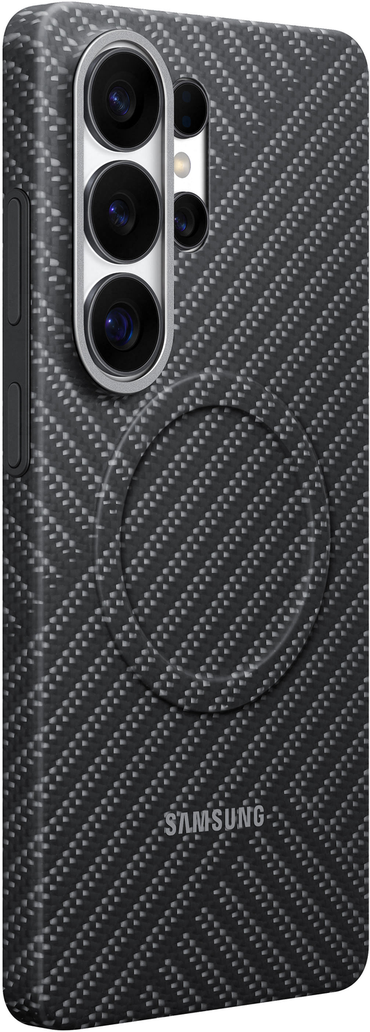 Калъф за Samsung Galaxy S26 Ultra S948, Carbon Magnet Case, Сив EF-KS948SSEGWW