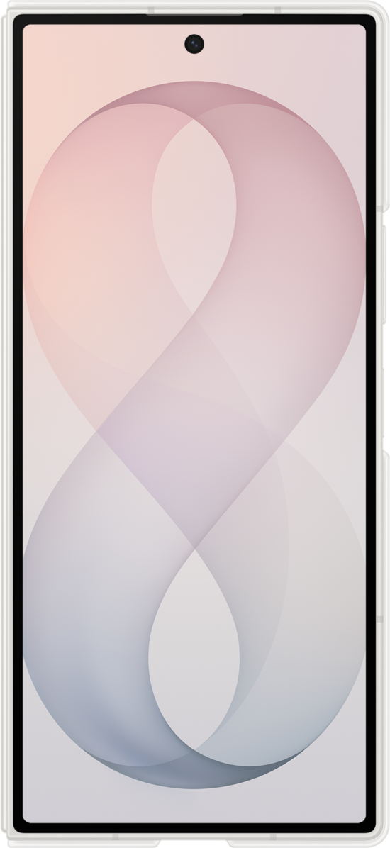 Калъф за Samsung Galaxy Z Fold8 Ultra F976, силиконов магнитен калъф, бял EF-EF976CWEGWW