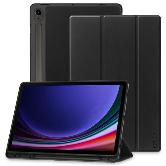 Калъф за Samsung Galaxy Tab S9 FE, Tech-Protect, SC PEN, черен