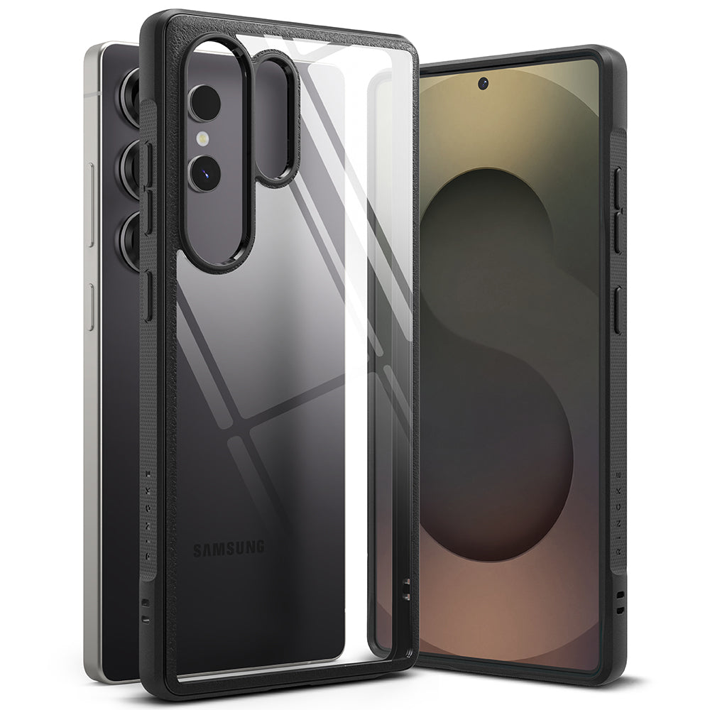 Калъф за Samsung Galaxy S25 Ultra S938, Ringke, Fusion X, Черен