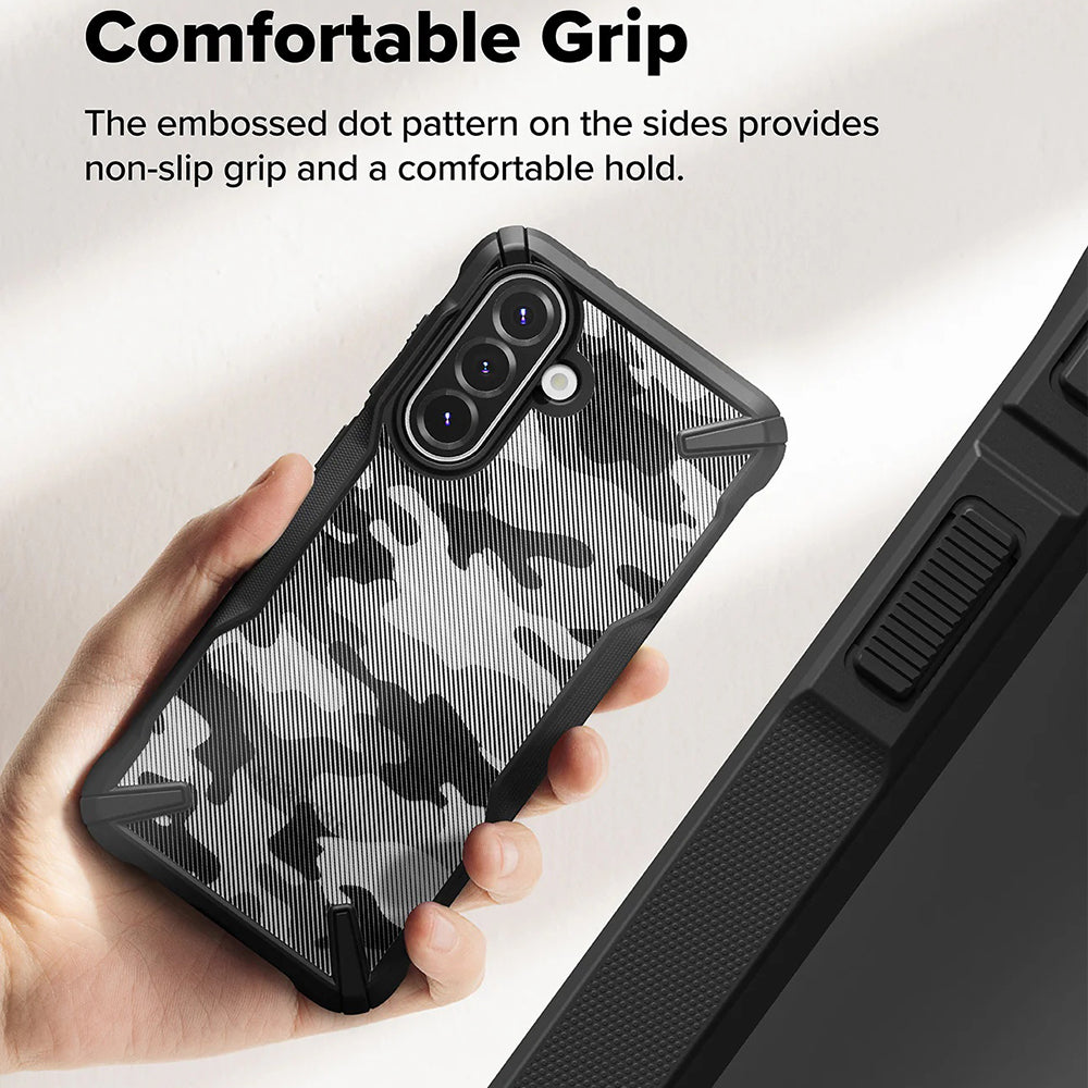 Калъф за Samsung Galaxy A56 A566 / A36 A366, Ringke, Fusion X Camo, Черен