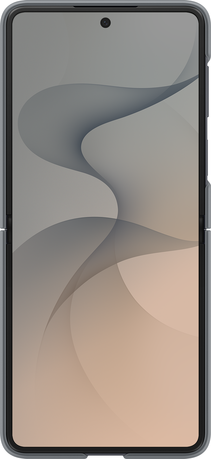 Калъф за Samsung Galaxy Z Flip8 F776, силиконов магнитен пръстен, черен EF-EF776CBEGWW